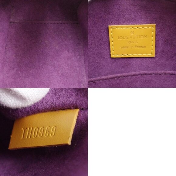 LOUIS VUITTON Jasmin Handbag M52089 Tassiri Yellow yellow Epi Leather Women - Picture 7 of 12